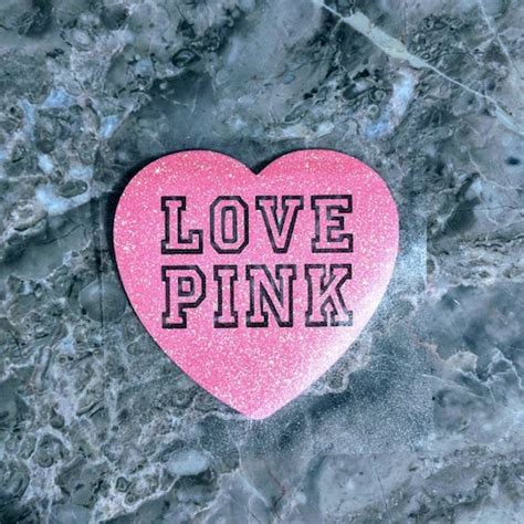 Vs Love Pink Iron On Heat Transfer Vinyl Decal Etsy