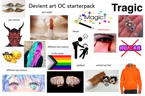 Devientart Oc Starter Pack Starterpacks