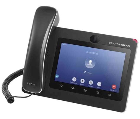 Grandstream Gxv3370 Android 7inch Lcd Touchscreen Voip Phone Desktop