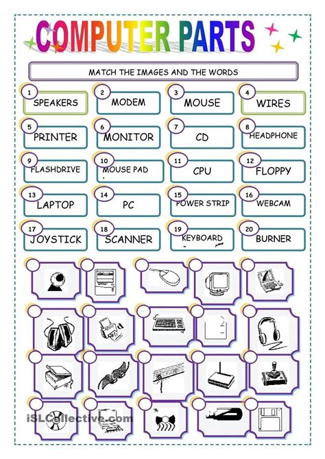 Free Printable Worksheets For Computer Class
