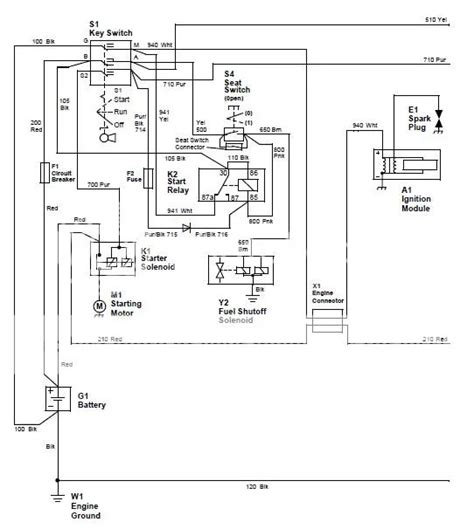 John Deere Stx38 Wiring Diagram Easy Wiring
