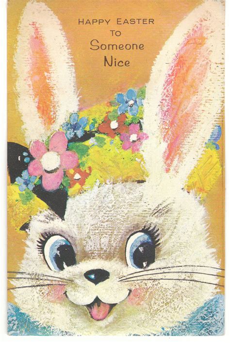 Easter cards for kids feature favorite characters and popular motifs like chicks, eggs and bunnies, with recipients ranging from godchildren to grandchildren. View from the Birdhouse: Vintage Easter Card Giveaway from Birdhouse Books