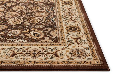 Darya Brown Modern Sarouk Area Rug Traditional Persian Carpet