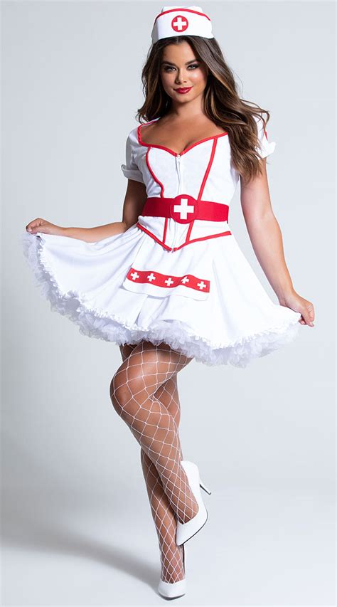 Heart Breaker Nurse Costume Sexy Nurse Halloween Costume Nurse Outfits For Adults