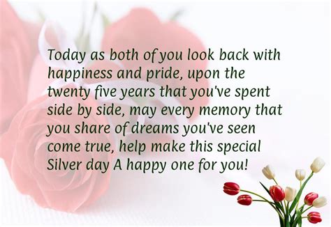 After 25 years of love and marriage, silver is the traditional 25th wedding anniversary gift to celebrate the milestone. 25 Year Wedding Anniversary Quotes. QuotesGram