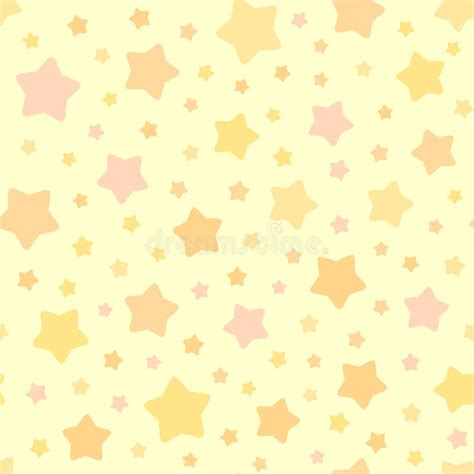 Chaotic Stars Pattern Background Stock Vector