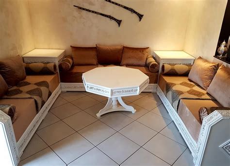 Salon marocain de livingo » grand choix top marques salons marocain en promotion bonnes affaires acheter maintenant en ligne pas cher. Modèles de table basse pour salon marocain - Déco Salon ...