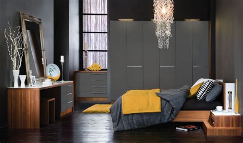 Boston 4pc bedroom furniture set wardrobe chest drawers, bedsides grey.assembled. Grey Painted Bedroom Furniture | Custom Wardrobe | Neville ...