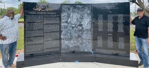Colfax Massacre Monument Finally Erected In Louisiana The