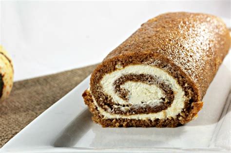 Roll up cake and towel together, starting with narrow end. Libby's Pumpkin Roll | Mindy's Cooking Obsession