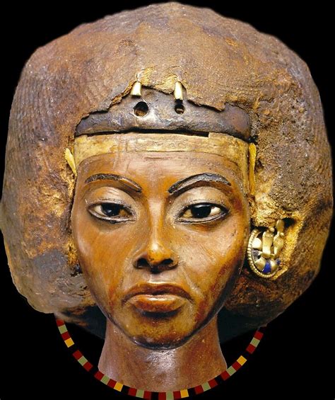 Bust Of Queen Tiye Tiye Ancient History Encyclopedia