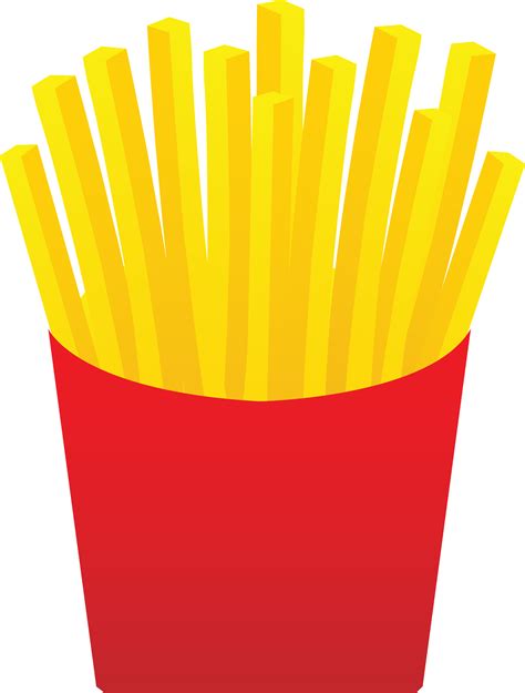 Fast Food French Fries Free Clip Art