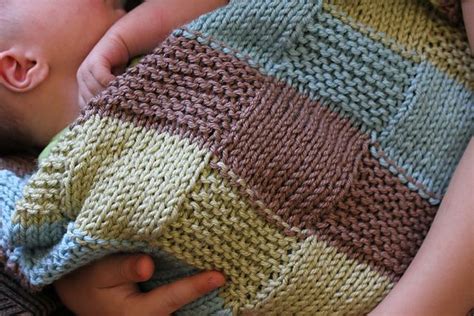 Stripe The Squares Baby Pattern By Jennee Garcia Knitting Baby