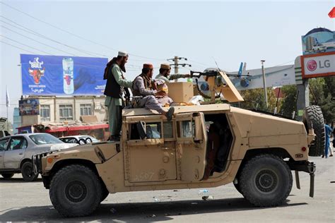 Taliban Take To The Street In Luxury Assault Vehicles In Afghanistan