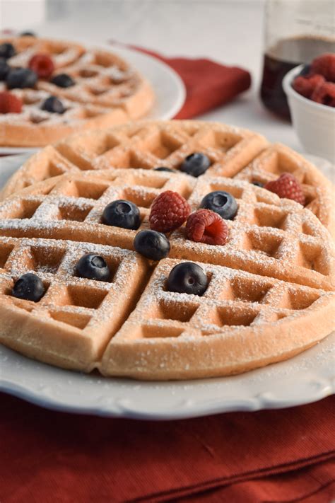 Maybe you would like to learn more about one of these? Light and Fluffy Waffle Recipe - My Homemade Heaven
