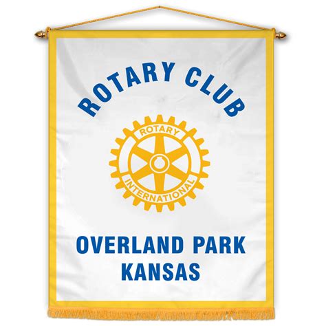 Rotary Custom Imprinted Polyester Banner Rotary Club Supplies