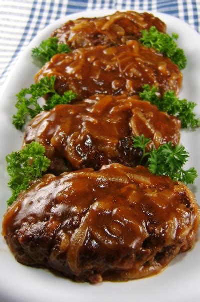 An amazing homemade one pot meal that will have you throwing away any tv dinners that. Worlds Best Recipes: Salisbury Steak with Caramelized ...
