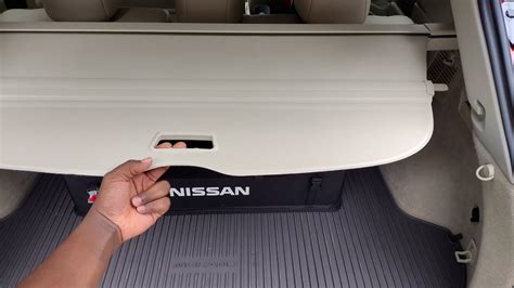 Nissan Murano Cargo Privacy Cover Trunk Management Options For 2015