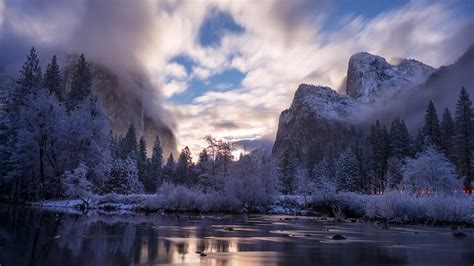 Download Wallpaper 1920x1080 Yosemite National Park California Usa