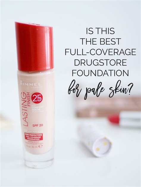 What S The Best Full Coverage Foundation For Pale Skin
