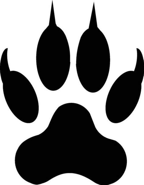 Print out one of our free patterns to see how our site works. Paw Print Cross Stitch Pattern | Wolf paw print, Wolf paw ...