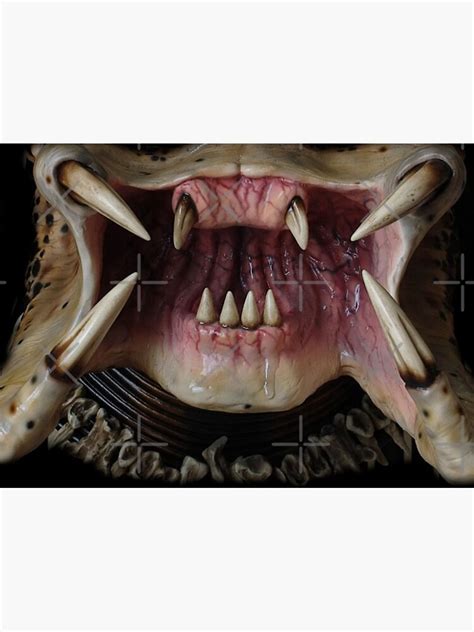 Alien Predator Mouth Mask For Sale By Fantasyskyart Redbubble