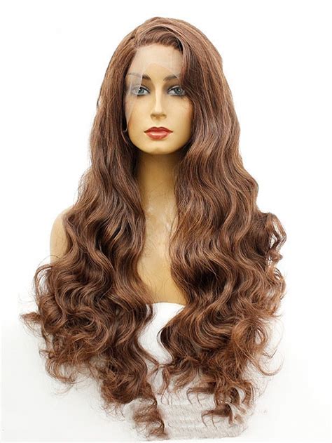 Brown Synthetic Lace Front Wigs