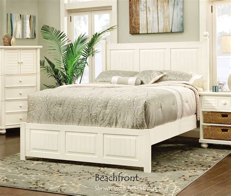 You can always repaint your wall or repeat your room to a different theme. Beachfront Panel Bedroom Set (Cottage White) by Cottage ...
