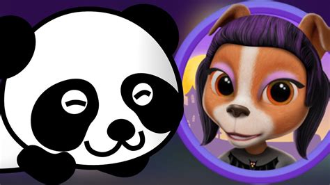 Fun Kids Video Games My Talking Panda Mo Virtual Pet Lady Dog Youtube