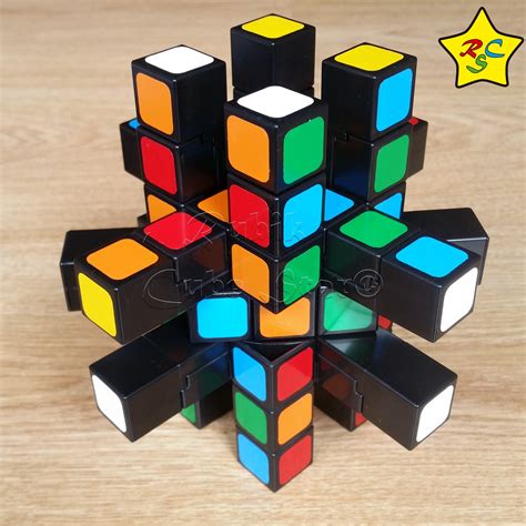 Cubo Rubik 3x3x7 Funcional Witeden Formas Cuboide 7x3x3 Negro Rubik