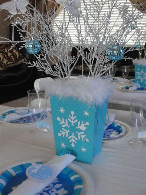 Winter Wonderland Snowflake Princess Party Birthday Party Ideas Photo