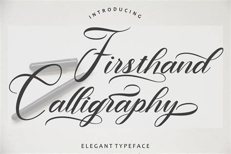 Firsthand Calligraphy Fuente Por Coretanletter Creative Fabrica