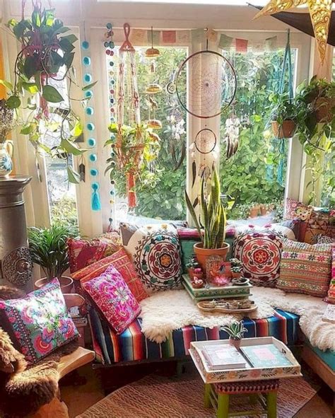 Six Secrets To Style A Beautiful Bohemian Home Bohemian Living Room