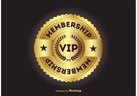 Membership Badge Vector Art Icons And Graphics For Free Download