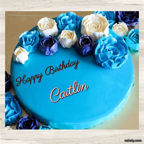 🎂 Happy Birthday Caitlin Cakes 🍰 Instant Free Download