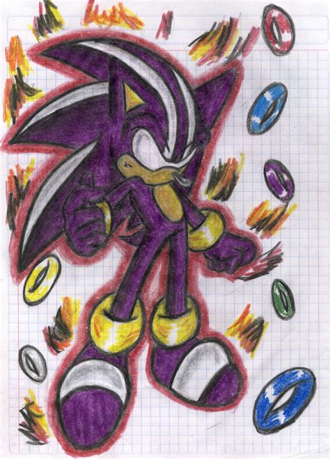 Purple Sonic Ring Darkspin Sonic By Blazeshadow On Deviantart Sonic