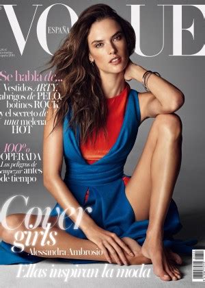 Alessandra Ambrosio Vogue Spain Gotceleb