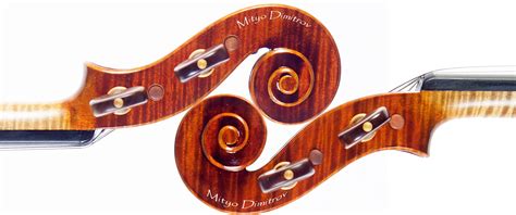 Violin scroll Art by Mityo Dimitrov violin maker | Violin makers, Violin, Violin scroll