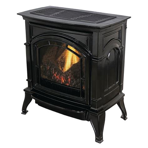 Ashley Hearth Products 31000 Btu Vent Free Natural Gas Stove Black