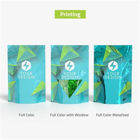 Stand Up Pouches Printing Custom Pouches Nextdayflyers