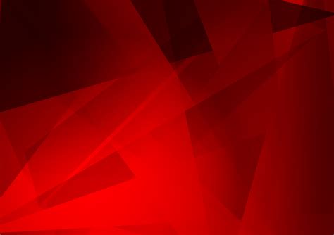 Red Color Geometric Modern Background Design Vector Illustration
