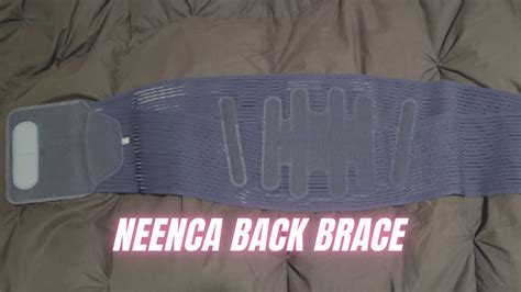 Neenca Back Support Brace For Pain Relief Of Backlumbarwaist Adjustable
