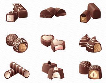 More images for chocolate candy clipart » food on Etsy, a global handmade and vintage marketplace ...