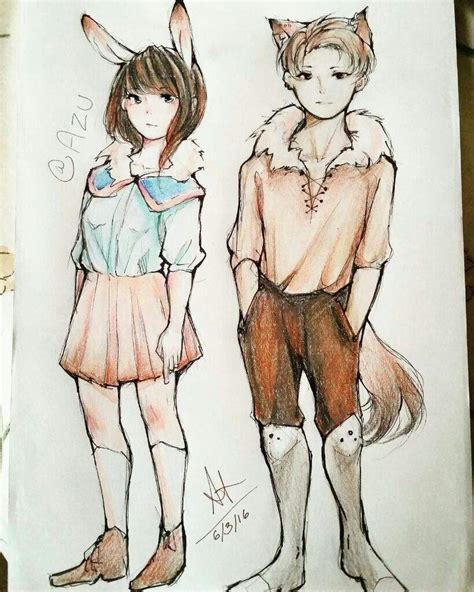 Completed Request Wolf Boy And Rabbit Girl Anime Amino