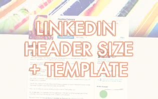 Linkedin has a new background image tool!have even frustrated with the linkedin background header since they updated their system this year?look here in. Linkedin