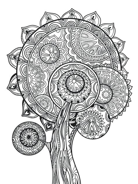 Autumn mandala, by heather hinson. Fall Coloring Pages for Adults - Best Coloring Pages For Kids