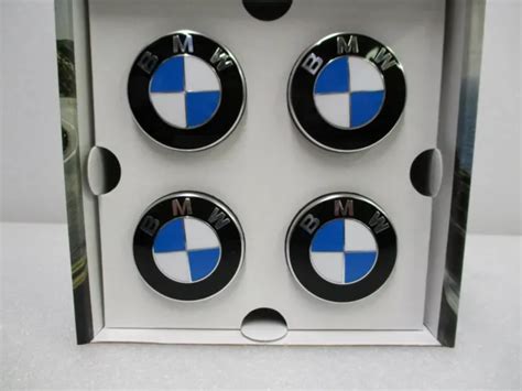 Bmw Floating Spinning Self Levelling Wheel Centre Hub Caps 56mm New