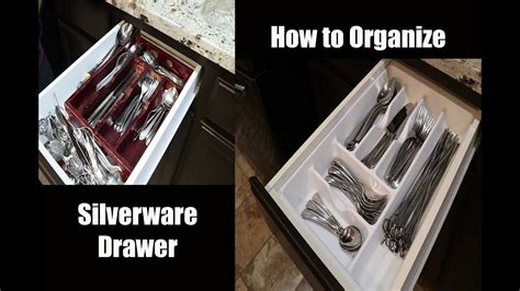 How To Organize Your Silverware Drawer Youtube