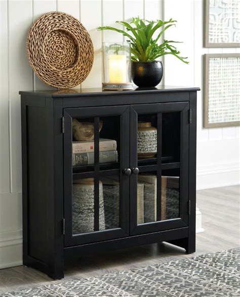Nalinwood Black Accent Cabinet 1stopbedrooms In 2023 Accent Cabinet