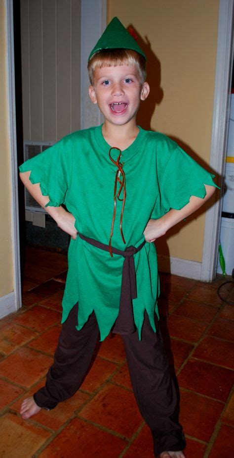 Amys Knits Easy Peter Pan Costume Diy Costumes For Boys Kids